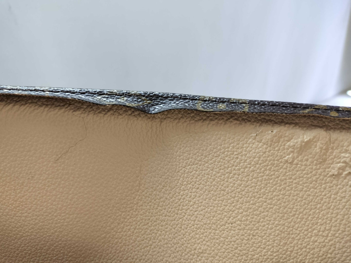 LOUIS VUITTON Monogram Louis Vuitton M51140 Sac Plat MI0042 Monogram Tote Bag