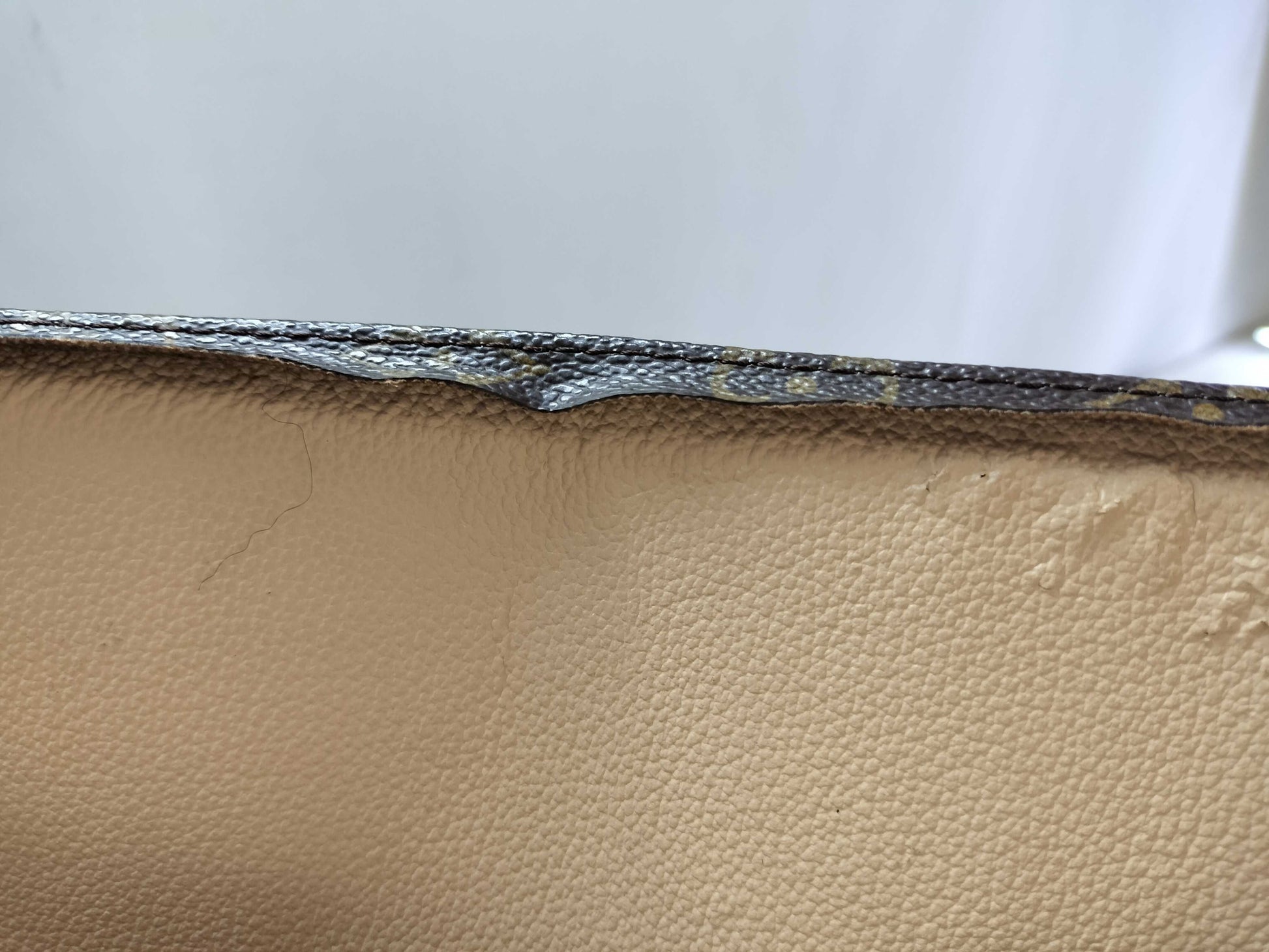 LOUIS VUITTON Monogram Louis Vuitton M51140 Sac Plat MI0042 Monogram Tote Bag