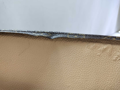 LOUIS VUITTON Monogram Louis Vuitton M51140 Sac Plat MI0042 Monogram Tote Bag