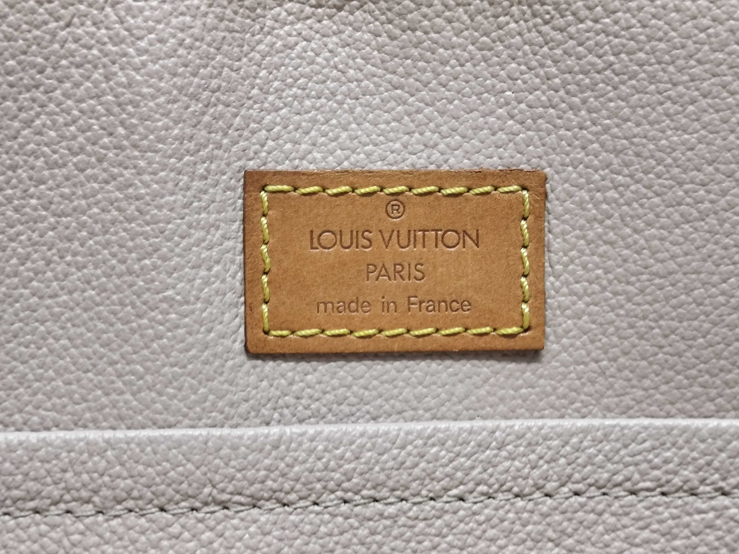 LOUIS VUITTON Monogram Louis Vuitton M51140 Sac Plat MI0042 Monogram Tote Bag