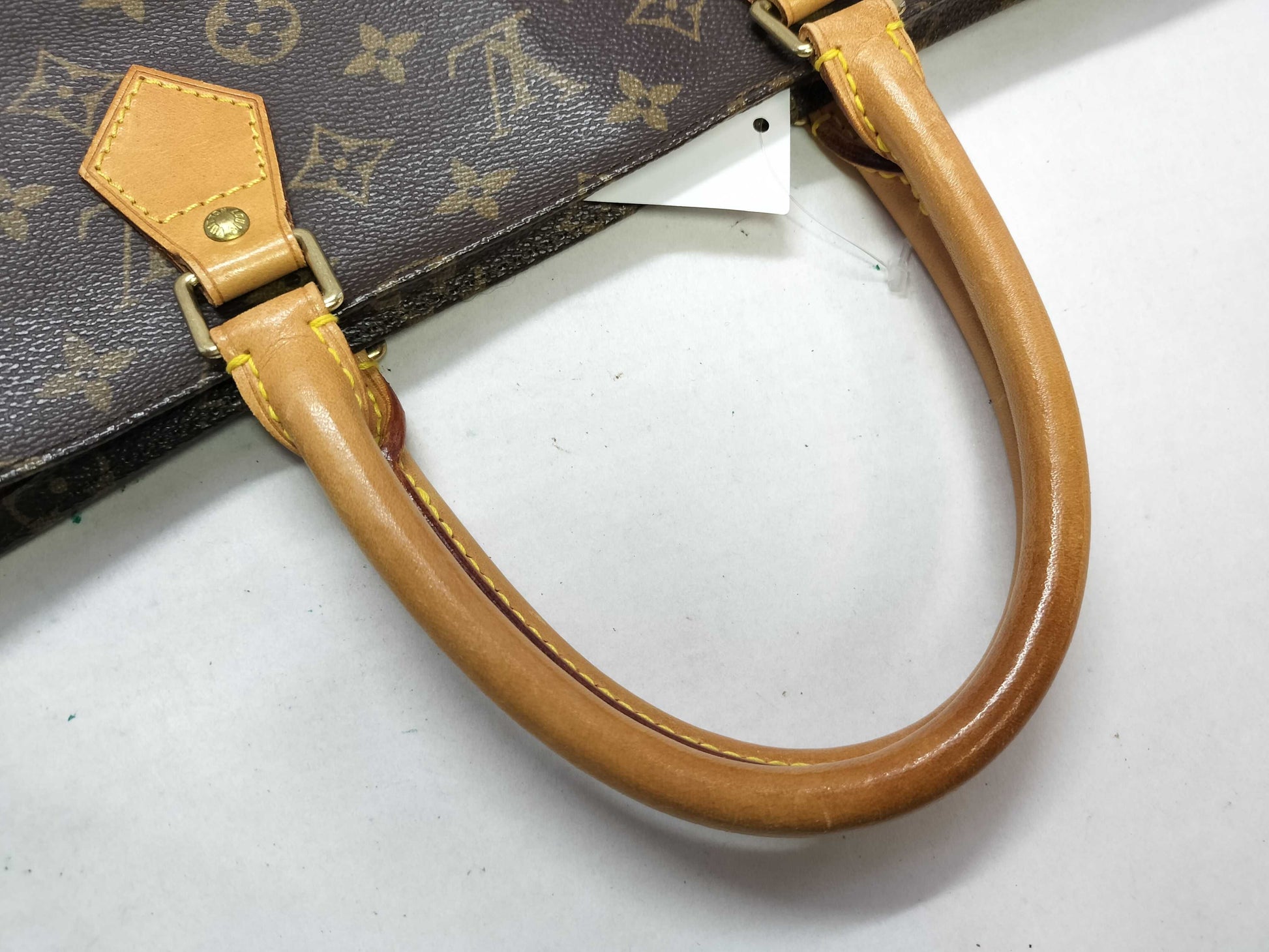 LOUIS VUITTON Monogram Louis Vuitton M51140 Sac Plat MI0042 Monogram Tote Bag