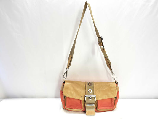 PRADA PRADA Shoulder Bag Belt Triangle Logo Shoulder Bag