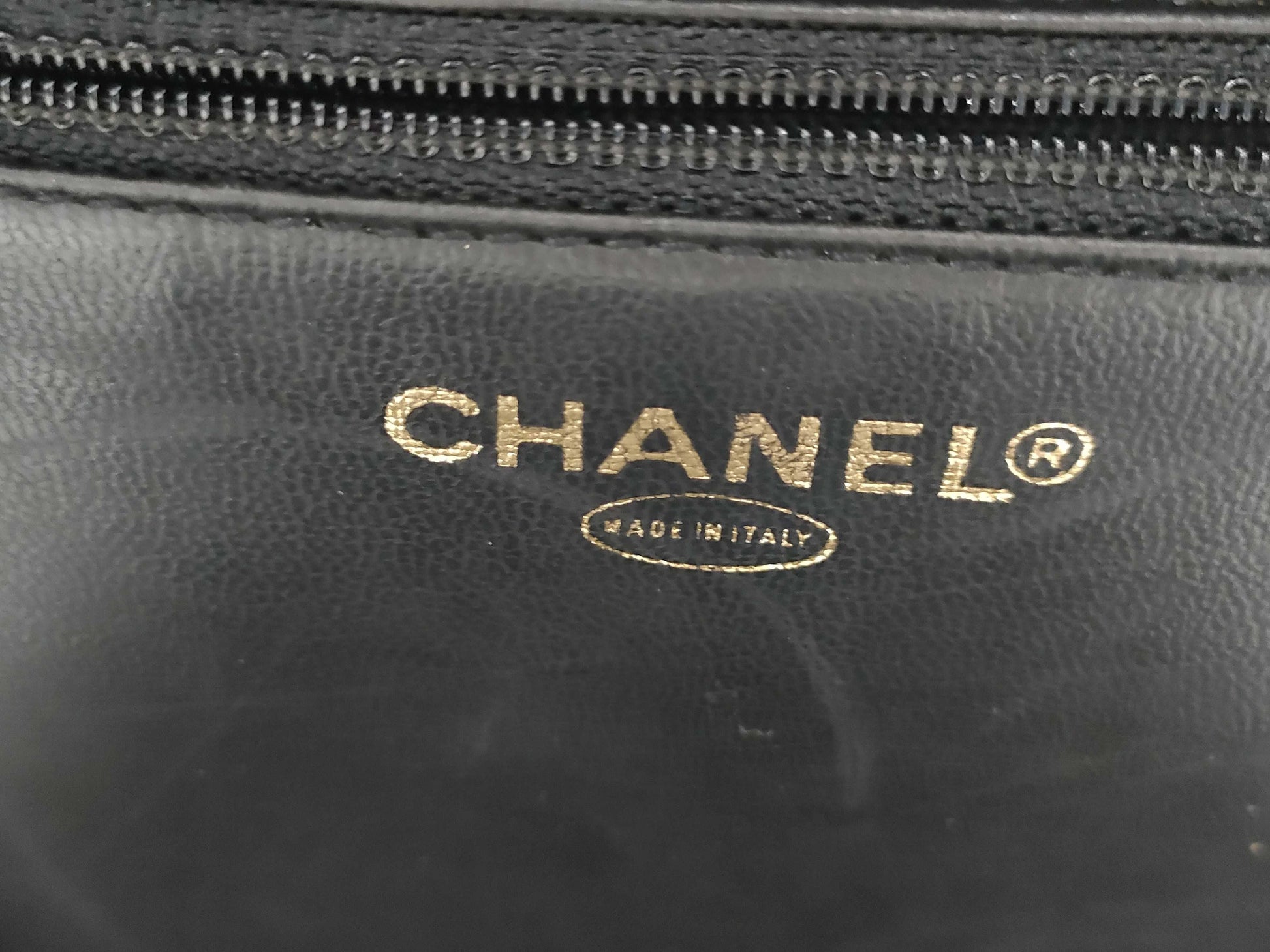 CHANEL CHANEL 2-way Coco Mark Patent Seal Handbag