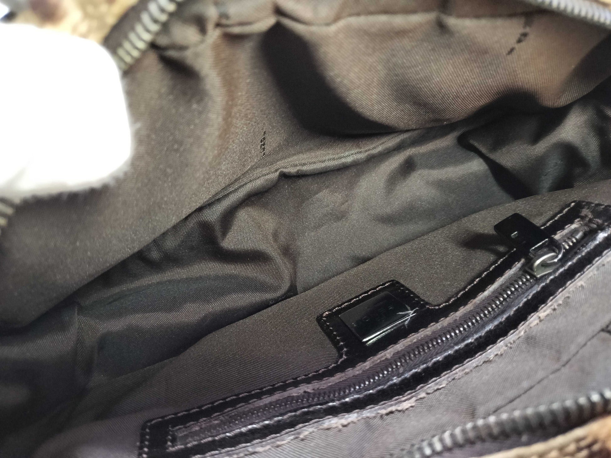 FENDI FENDI Harako Handbag Mini Boston Handbag