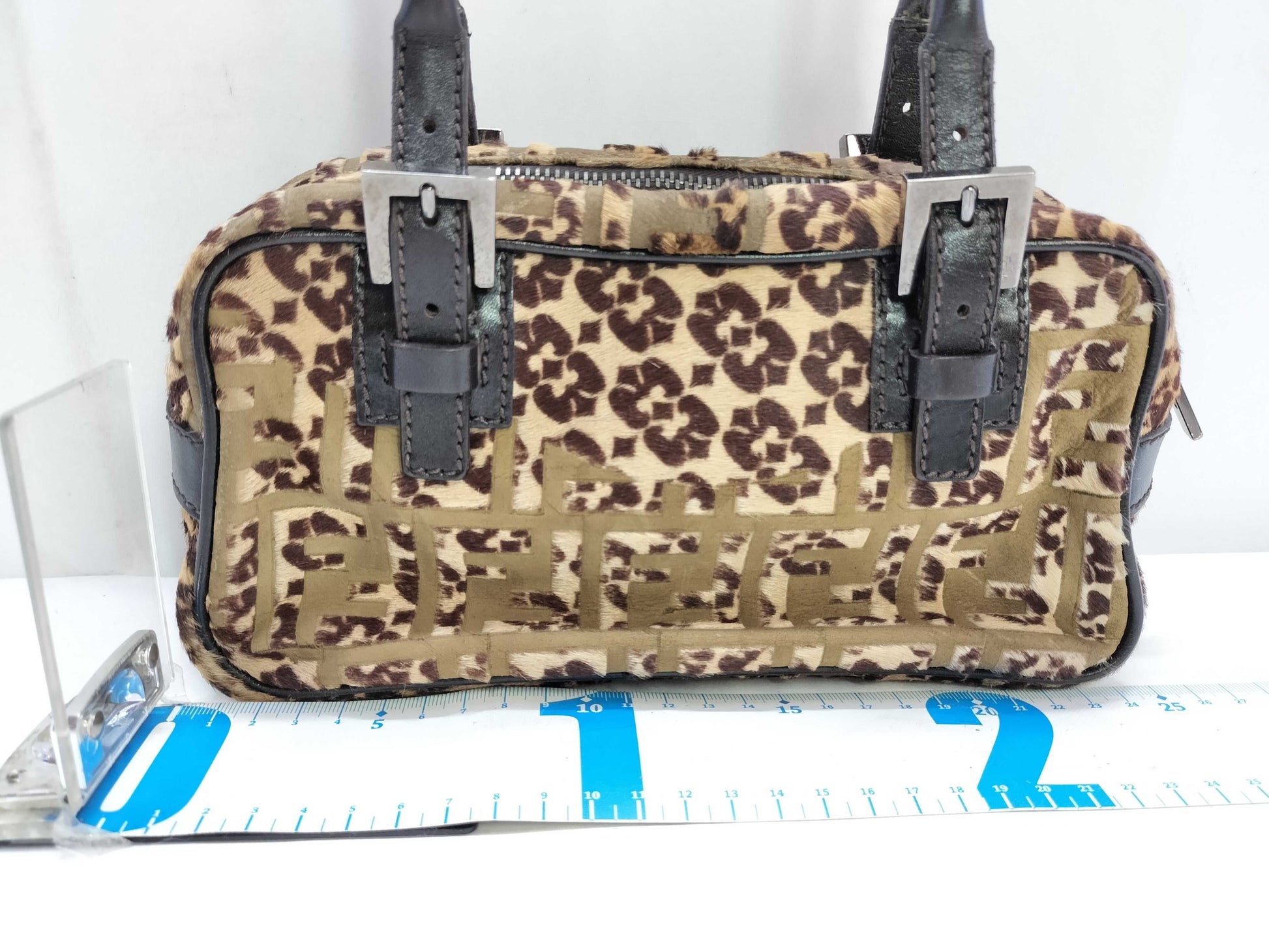 FENDI FENDI Harako Handbag Mini Boston Handbag