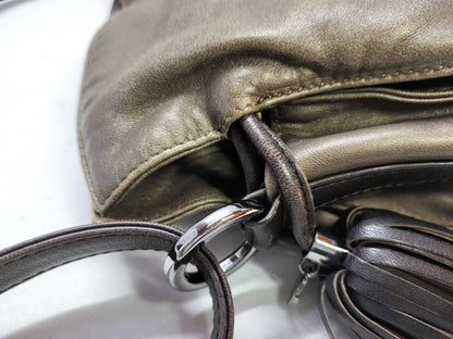 LOEWE Nappa Leather Flamenco Shoulder Bag