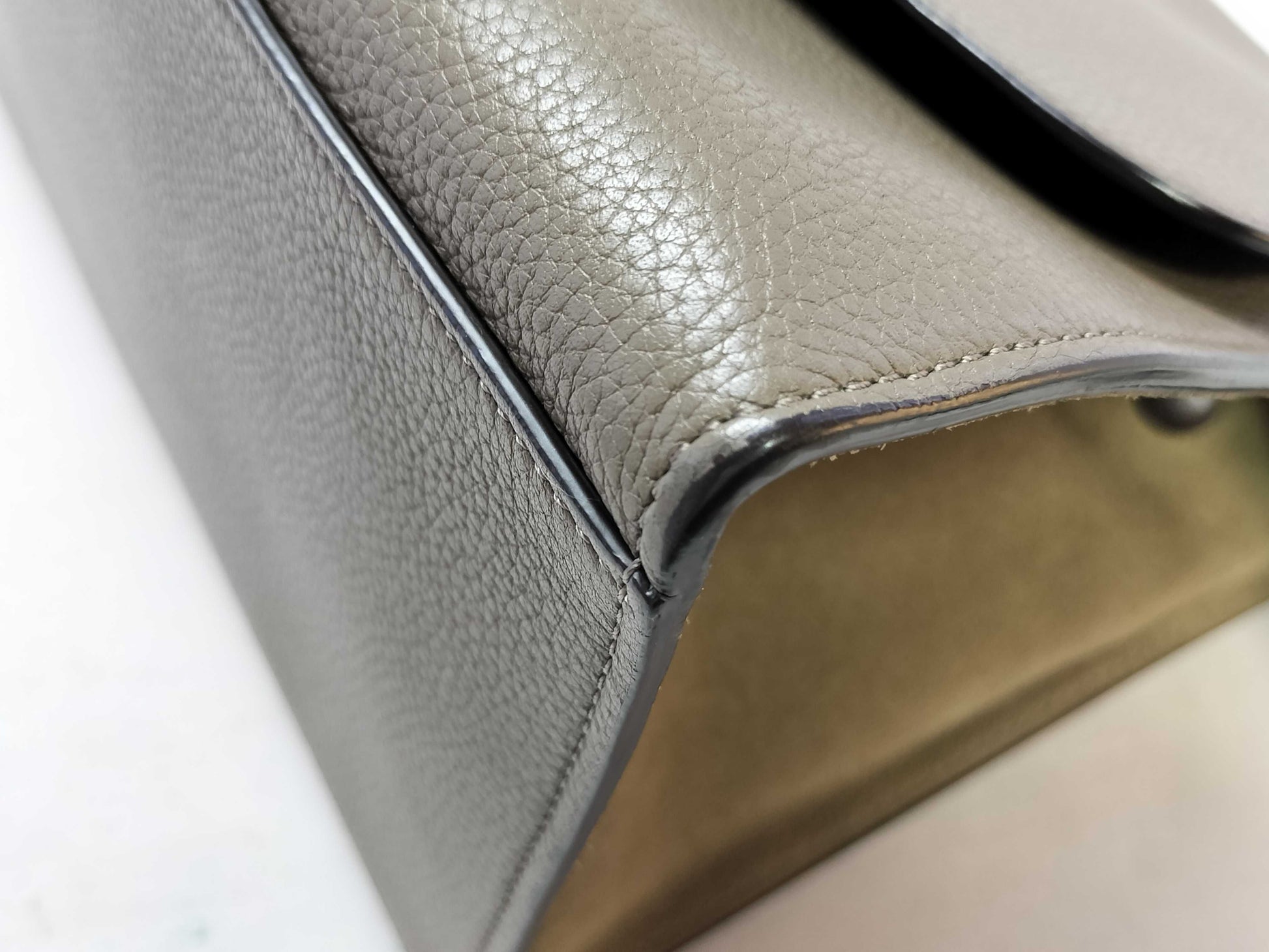 CELINE Trapeze 2-Way Shoulder Bag, Taupe Handbag