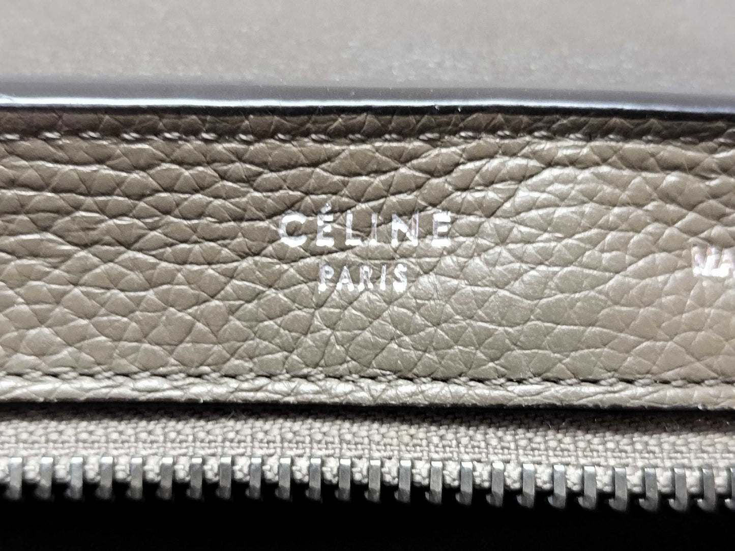 CELINE Trapeze 2-Way Shoulder Bag, Taupe Handbag