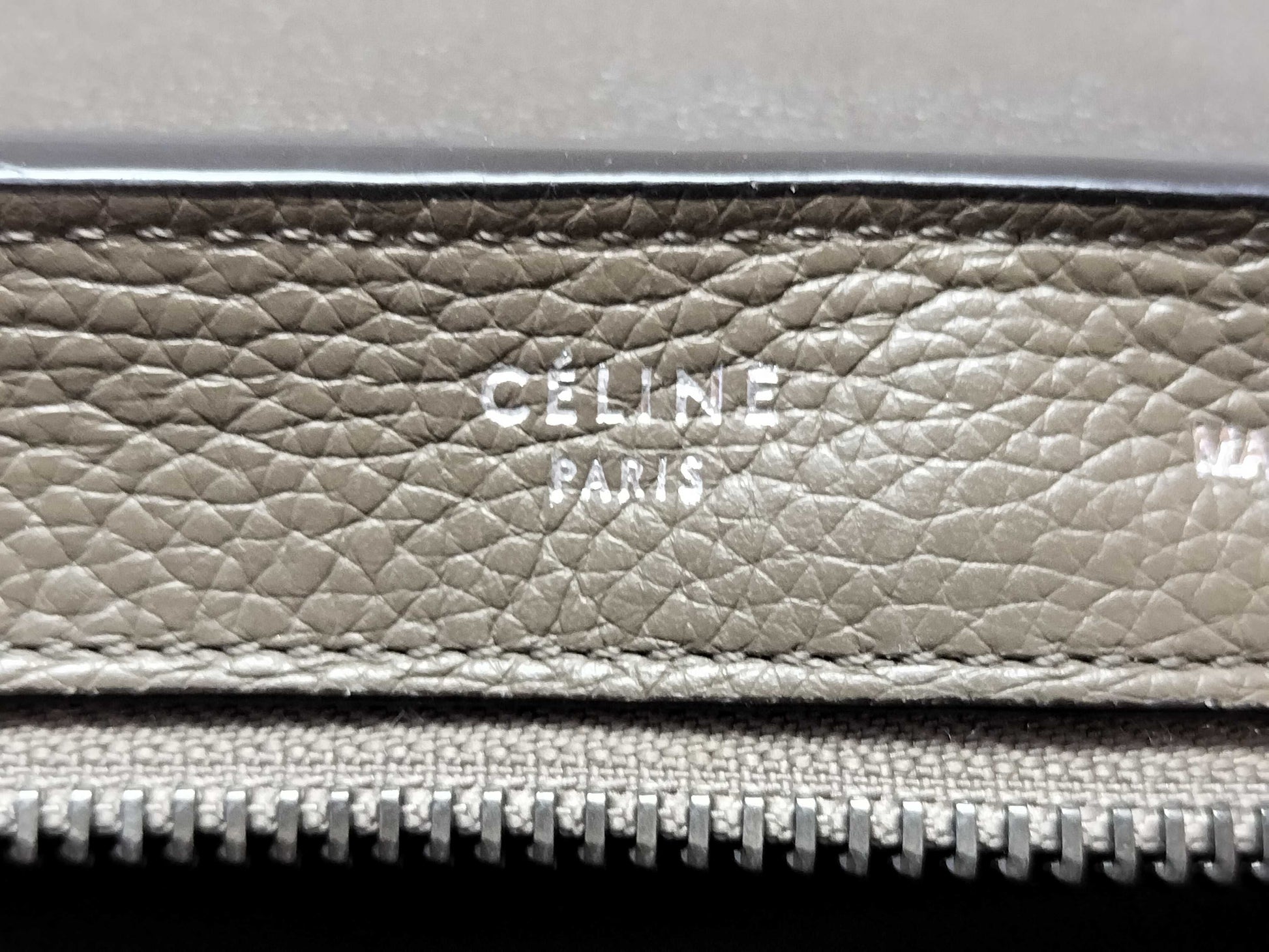 CELINE Trapeze 2-Way Shoulder Bag, Taupe Handbag