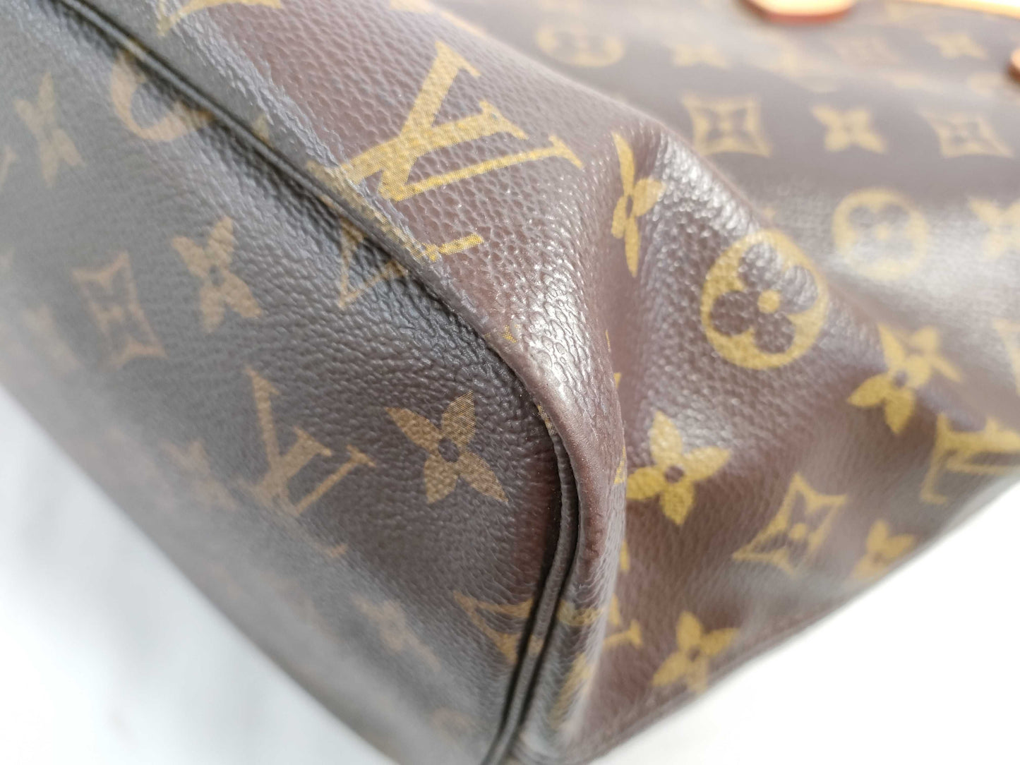 LOUIS VUITTON Monogram Neverfull MM Pimont M40998 Tote Bag