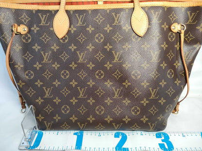 LOUIS VUITTON Monogram Neverfull MM Pimont M40998 Tote Bag