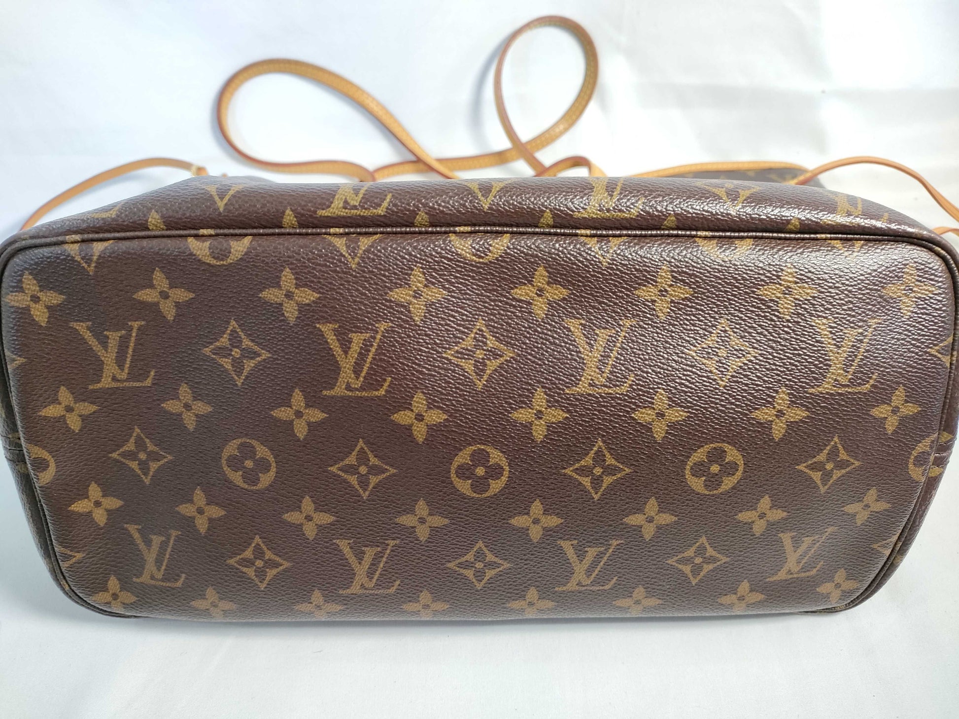 LOUIS VUITTON Monogram Neverfull MM Pimont M40998 Tote Bag