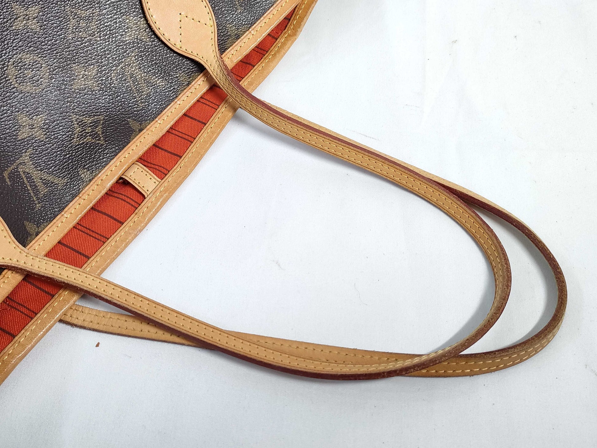 LOUIS VUITTON Monogram Neverfull MM Pimont M40998 Tote Bag