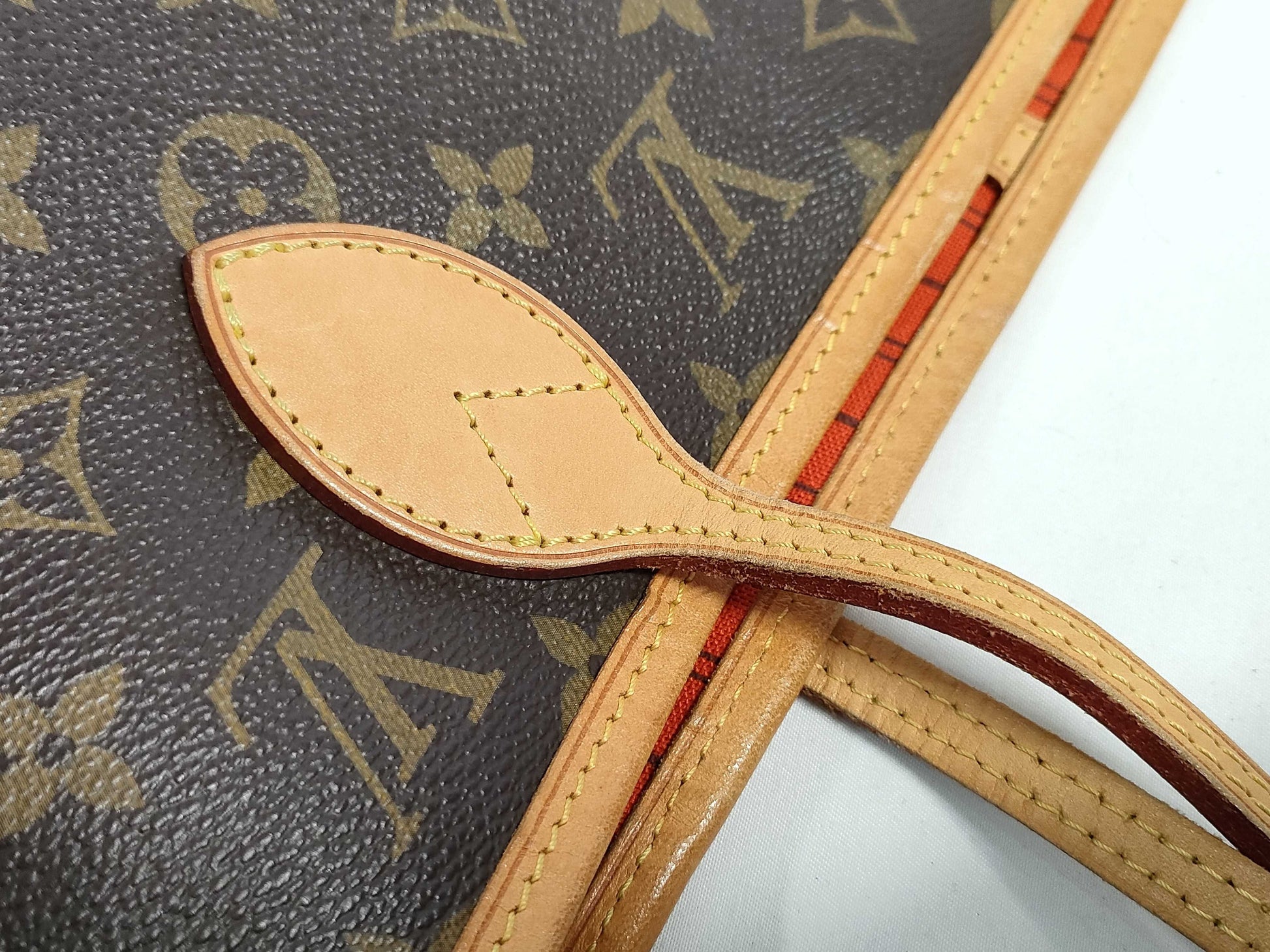 LOUIS VUITTON Monogram Neverfull MM Pimont M40998 Tote Bag
