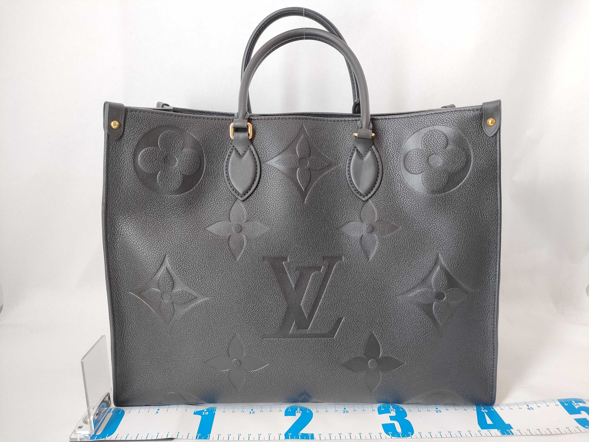 LOUIS VUITTON Monogram Empreinte On the Go GM M44925 Tote Bag