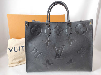 LOUIS VUITTON Monogram Empreinte On the Go GM M44925 Tote Bag