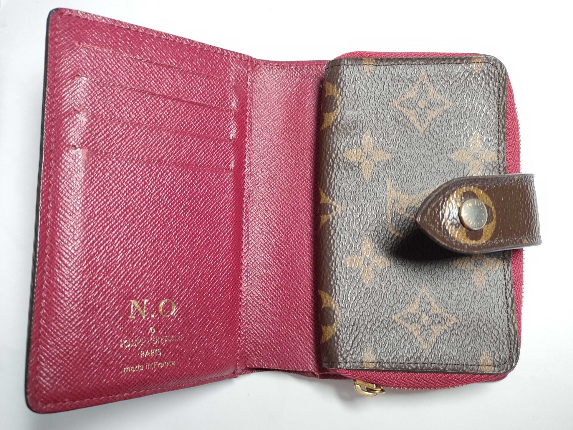 LOUIS VUITTON Monogram Louis Vuitton Portefeuille Juliette M69433 Wallet