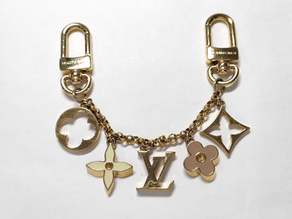 LOUIS VUITTON Monogram Bag Charm Chain Fleur de Monogram M01413 Charm
