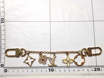 LOUIS VUITTON Monogram Bag Charm Chain Fleur de Monogram M01413 Charm