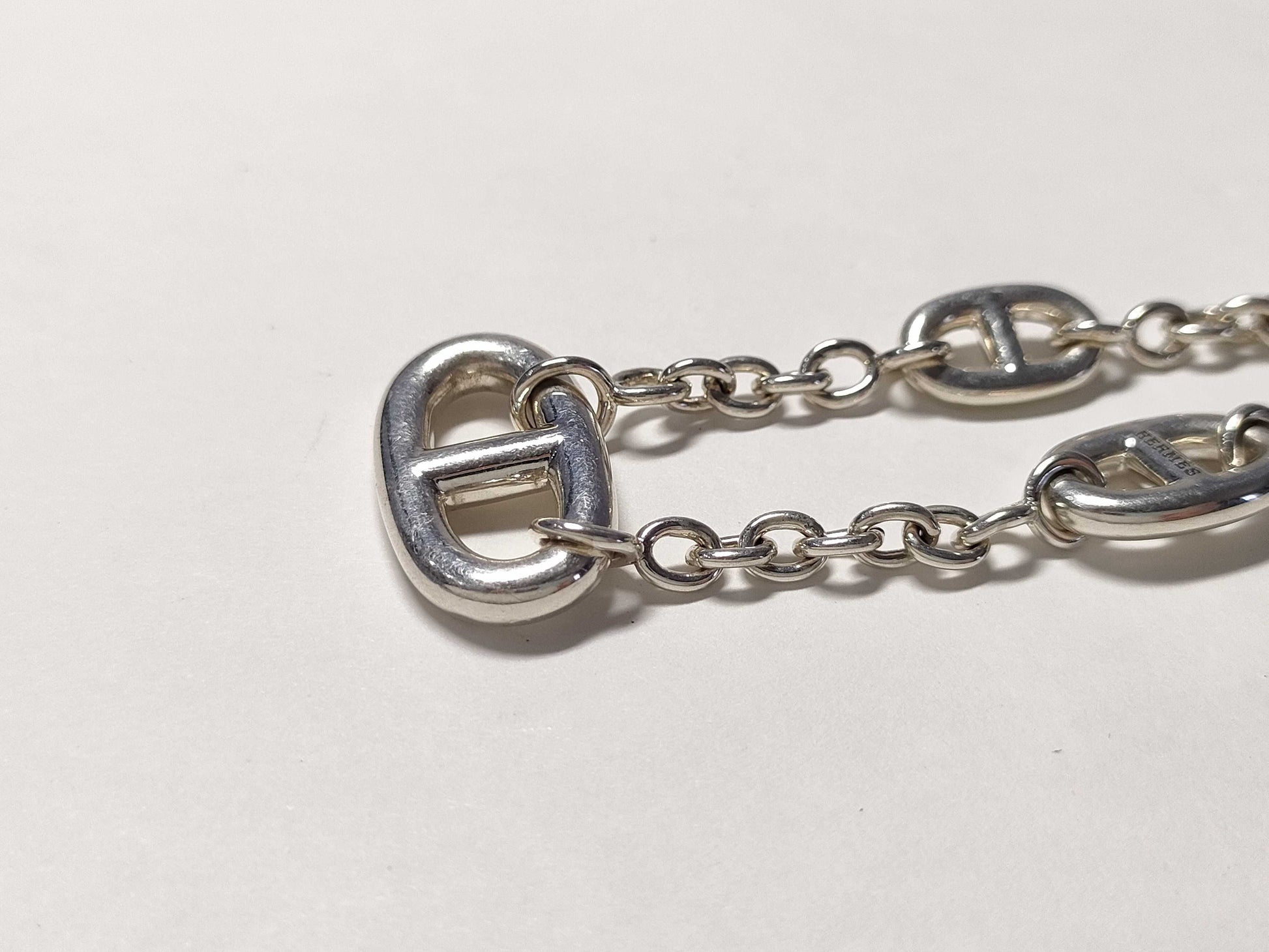 HERMES Chaine d'Ancre Farandole Bracelet SV925 Bracelet/Bangle