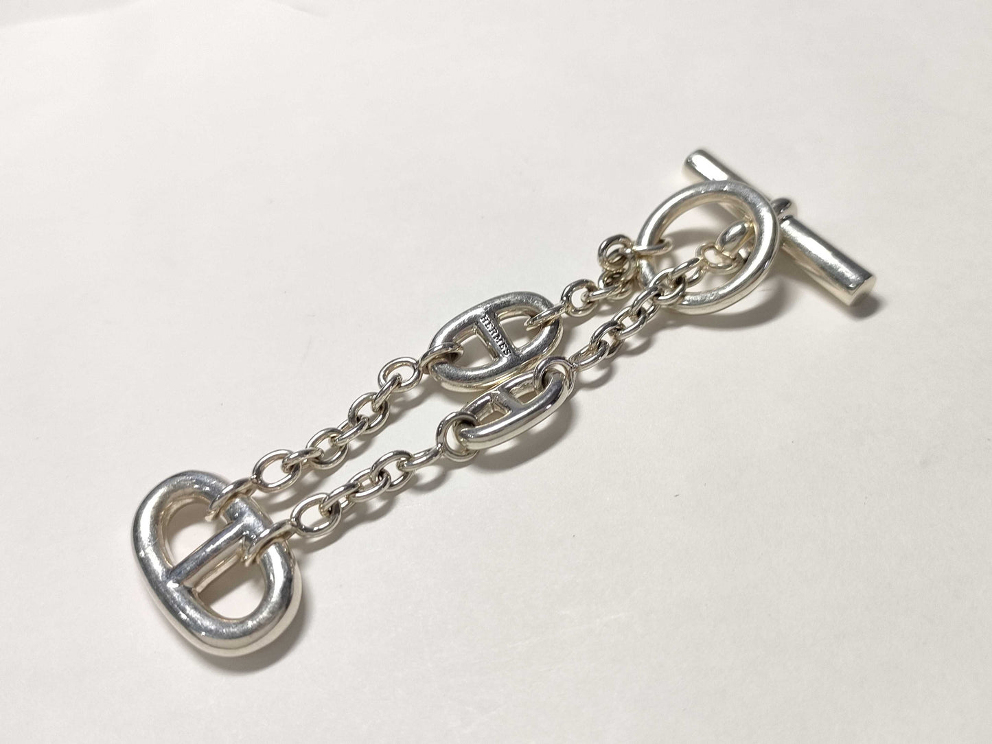 HERMES Chaine d'Ancre Farandole Bracelet SV925 Bracelet/Bangle
