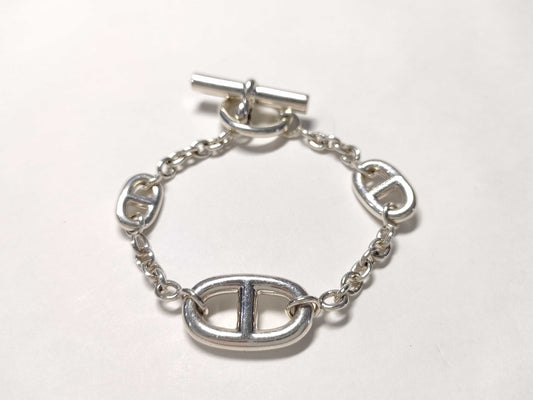 HERMES Chaine d'Ancre Farandole Bracelet SV925 Bracelet/Bangle