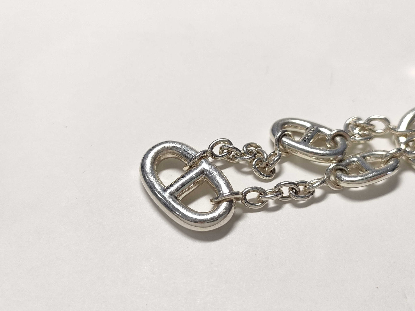 HERMES Chaine d'Ancre Farandole Bracelet SV925 Bracelet/Bangle