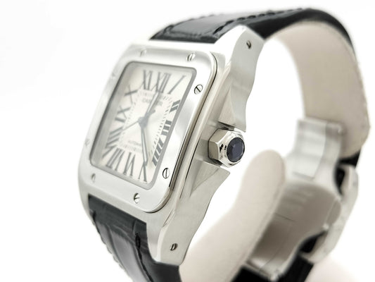 Cartier Santos 100MM W20106X8 2878537469QX Automatic Men's Watch