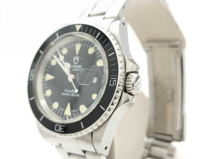TUDOR Mini Sub 73090 317060 Automatic Black Dial Boys' Watch