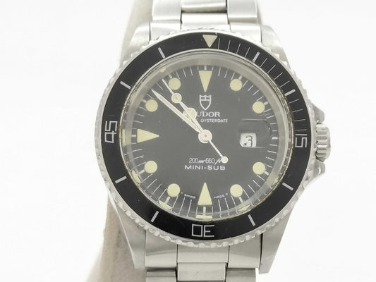 TUDOR Mini Sub 73090 317060 Automatic Black Dial Boys' Watch