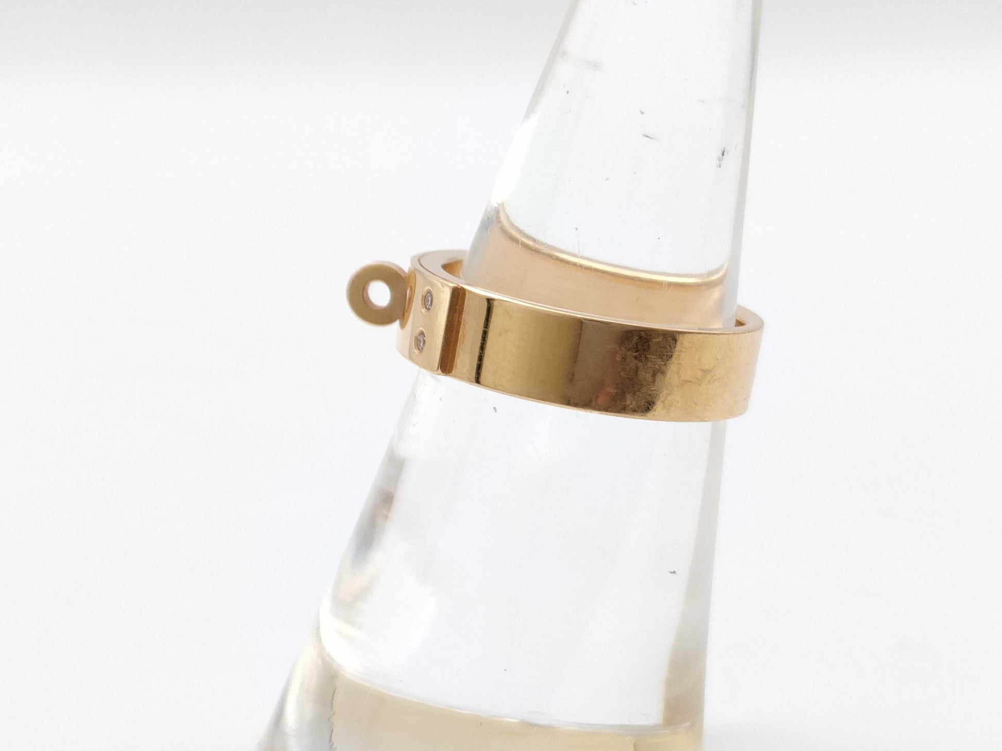 HERMES Kelly #51 4PD Au750 5.6g Ring 