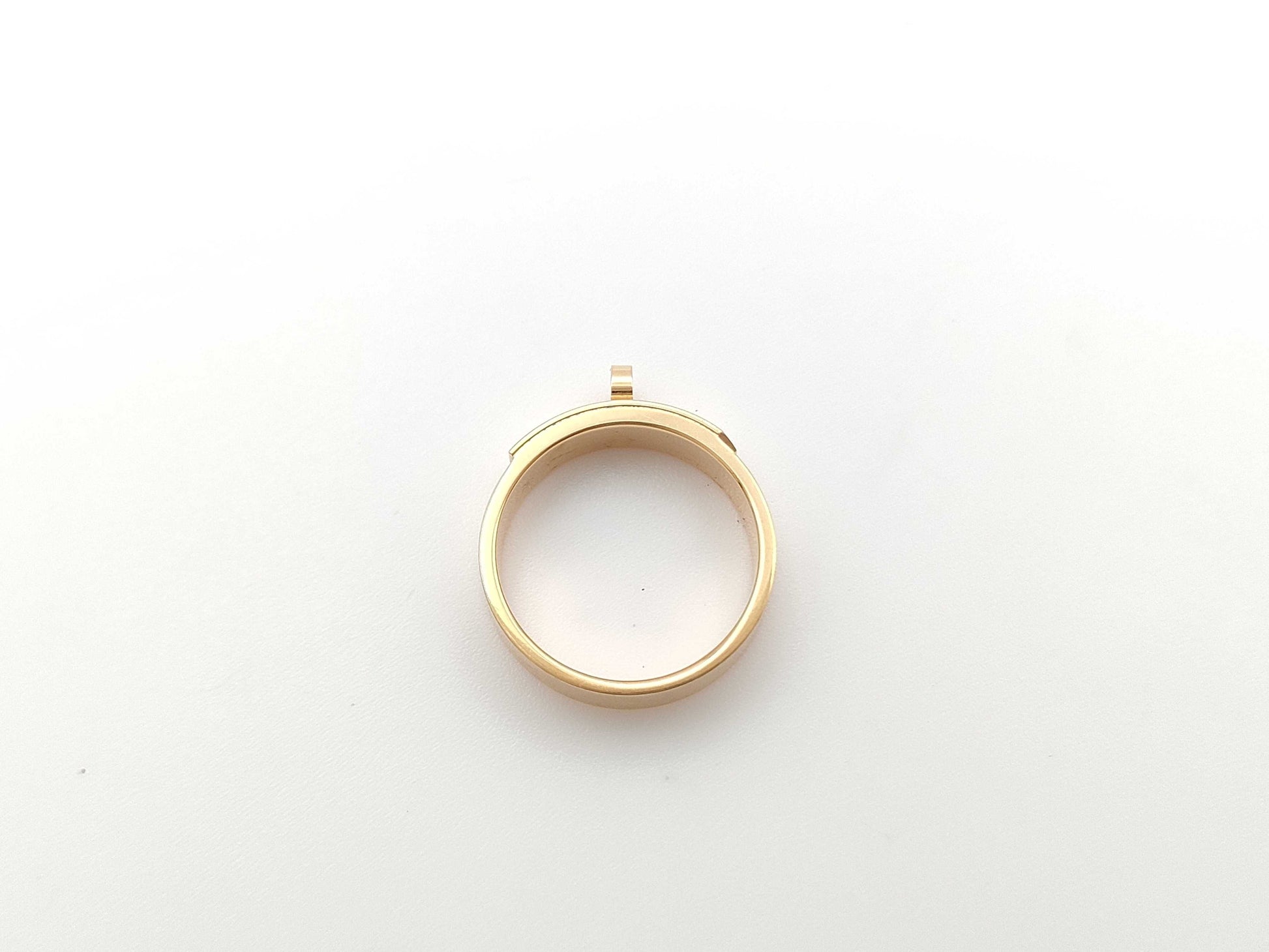 HERMES Kelly #51 4PD Au750 5.6g Ring 