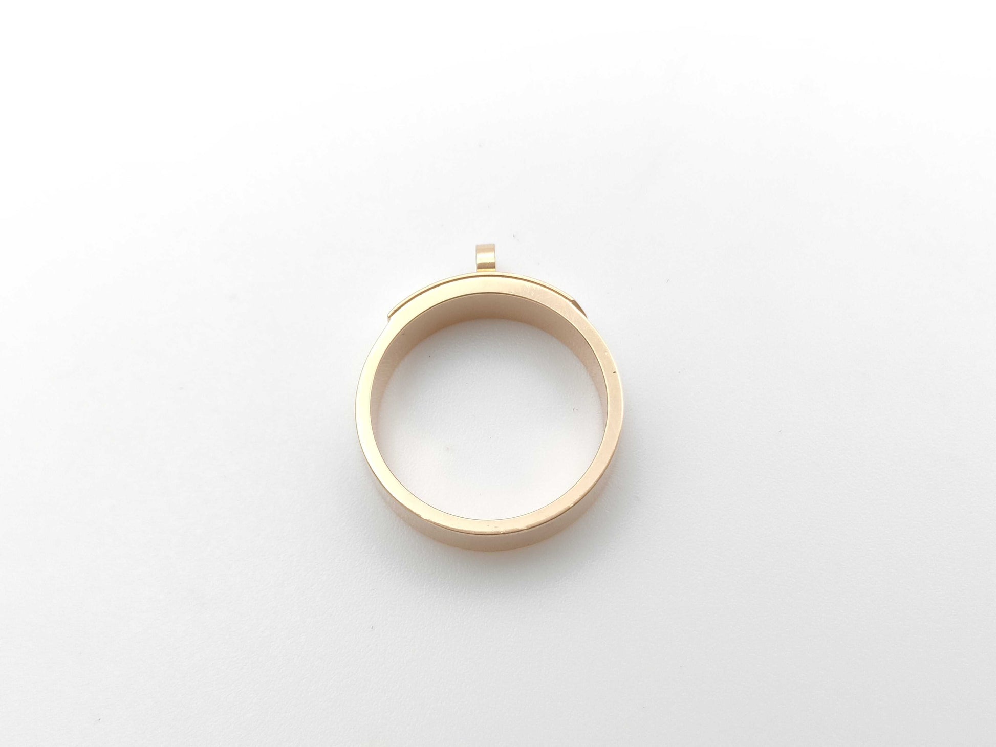 HERMES Kelly #52 4PD PG Au750 5.7g Ring 