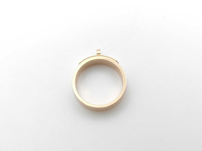 HERMES Kelly #52 4PD PG Au750 5.7g Ring 