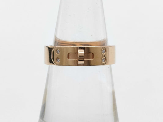 HERMES Kelly #52 4PD PG Au750 5.7g Ring 