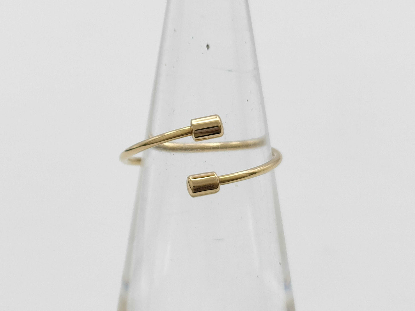 SHIHARA Twisted Round Earrings, Single Earring, Yellow Gold 750, 0.9g 