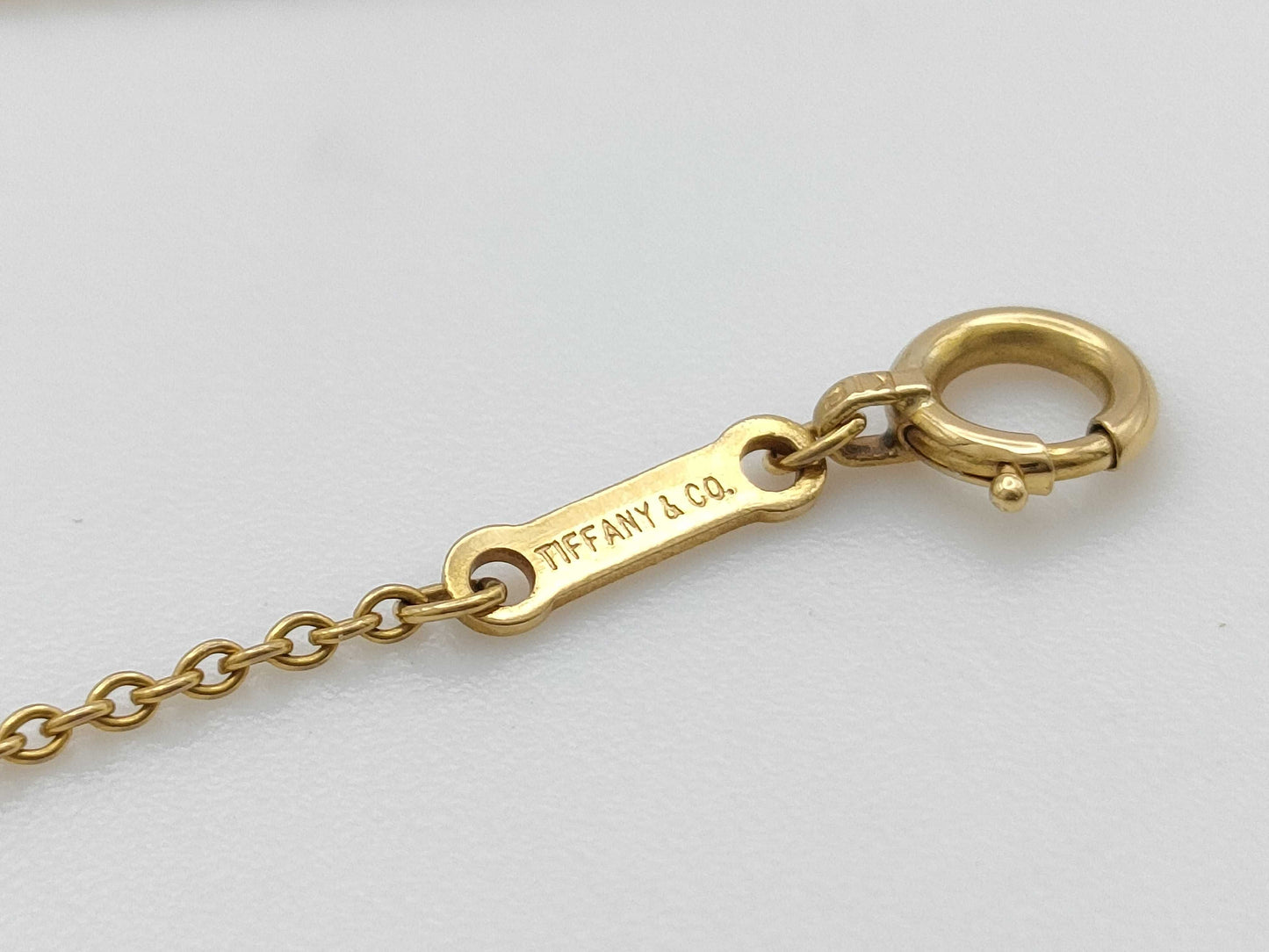 Tiffany & Co. Chain 18K Gold 1.5g Necklace 