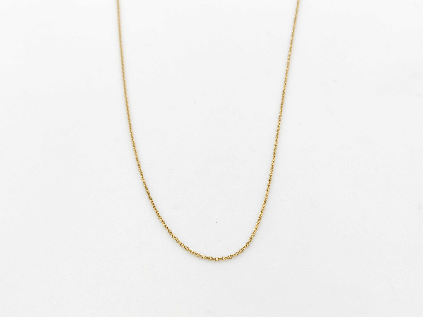 Tiffany & Co. Chain 18K Gold 1.5g Necklace 