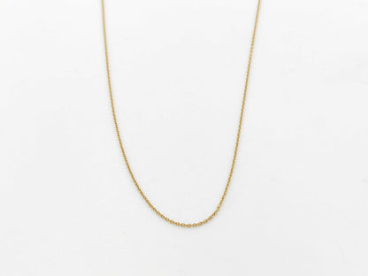 Tiffany & Co. Chain 18K Gold 1.5g Necklace 