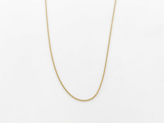 Tiffany & Co. Chain 18K Gold 1.5g Necklace 