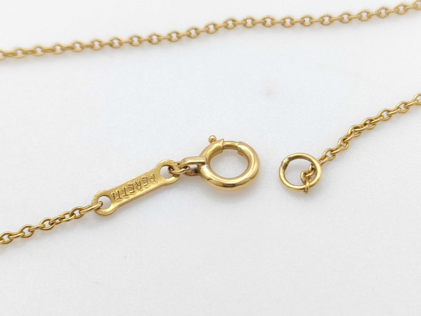 Tiffany & Co. Chain 18K Gold 1.5g Necklace 
