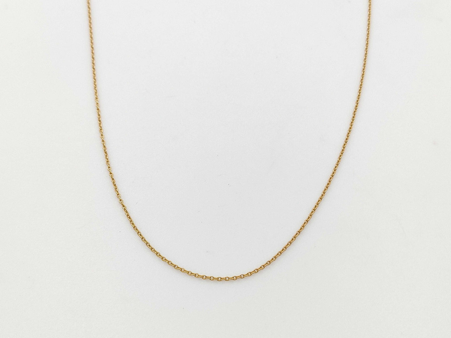Tiffany & Co. Chain 18K Gold 1.5g Necklace 