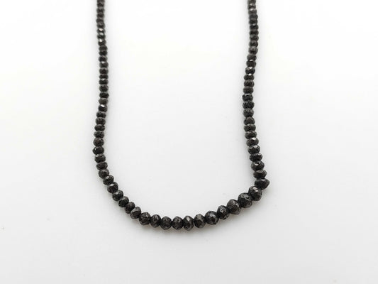 BLKD 30.00ct K18WG 6.9g Necklace 
