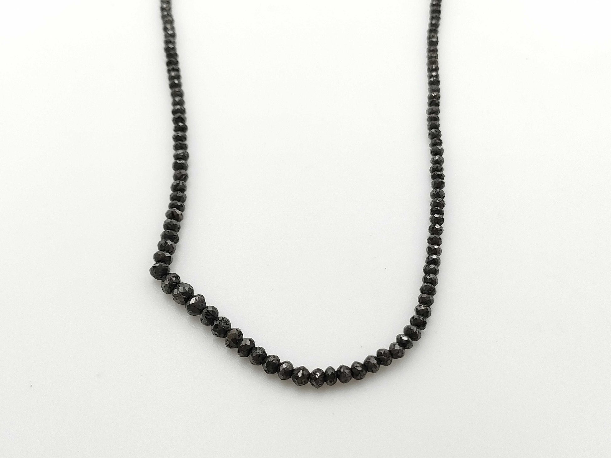 BLKD 30.00ct K18WG 6.9g Necklace 