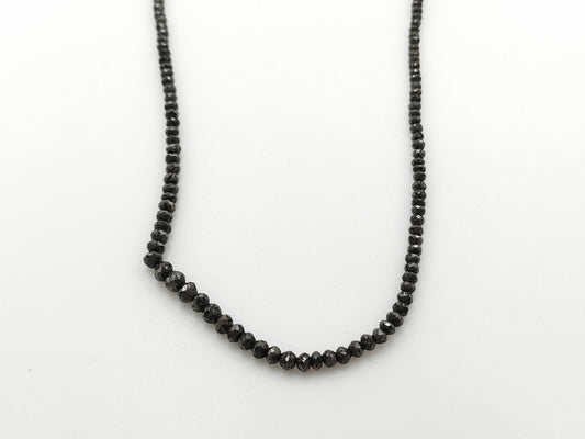 BLKD 30.00ct K18WG 6.9g Necklace 