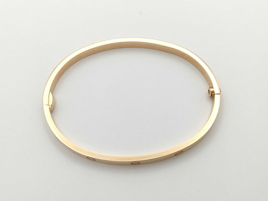 Cartier Love Bracelet SM #16 PG Au750 17.6g Bracelet/Bangle 