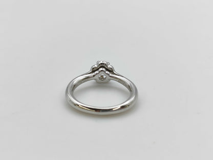 CHANEL Camellia #49 D0.41ct PT950 5.1g Ring 