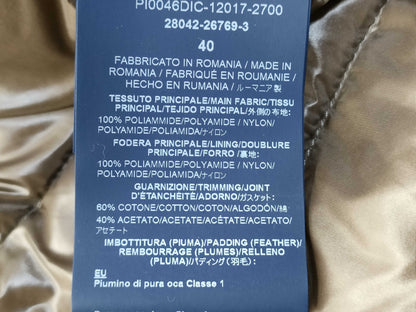 HERNO New with tags ICONICO Brown Jacket P10046DIC
