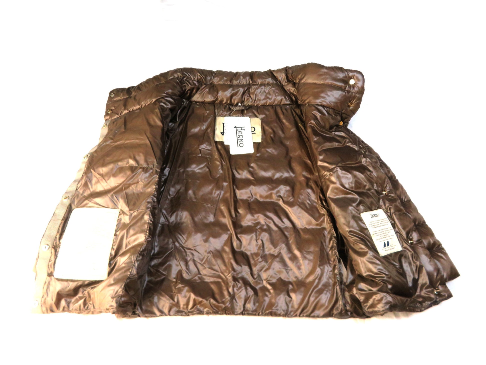 HERNO New with tags ICONICO Brown Jacket P10046DIC