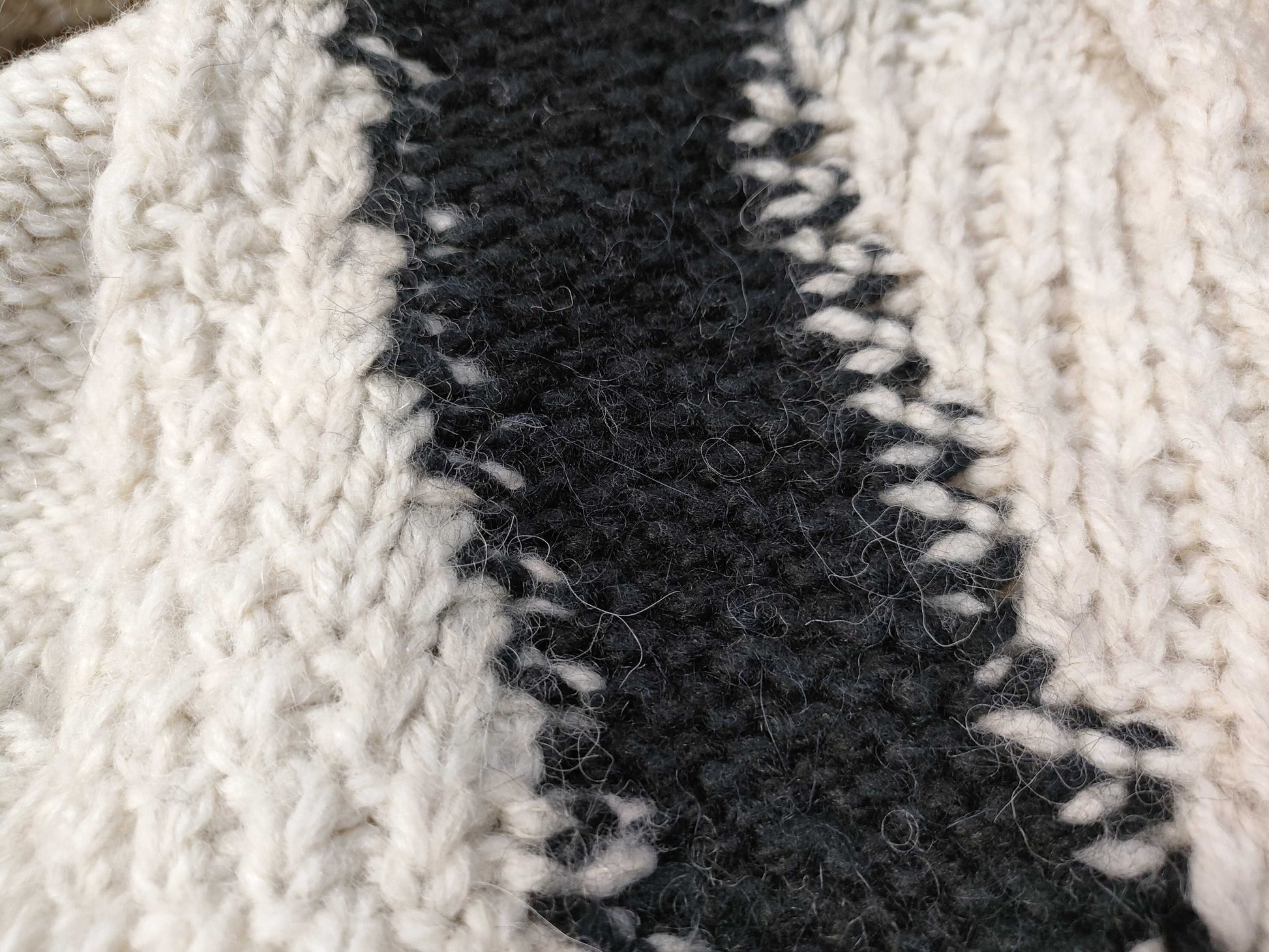 Maison Margiela Collection Model Distressed Knit Sweater Asymmetrical Top